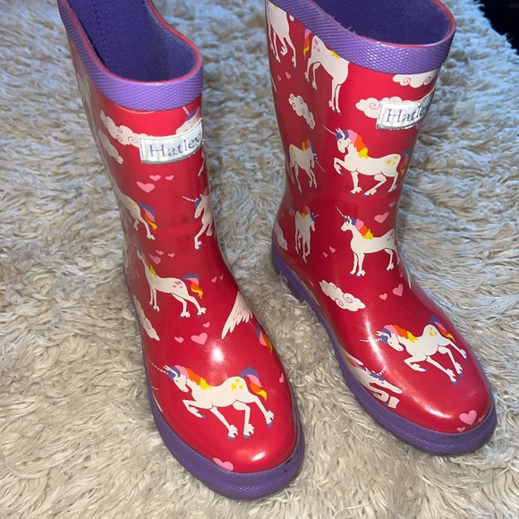 Pink unicorn Hatley Rainboots - Picture 4 of 6